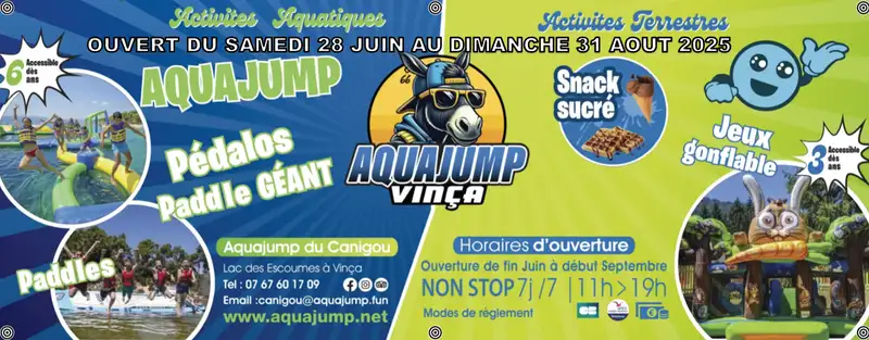 Aquajump du Canigou