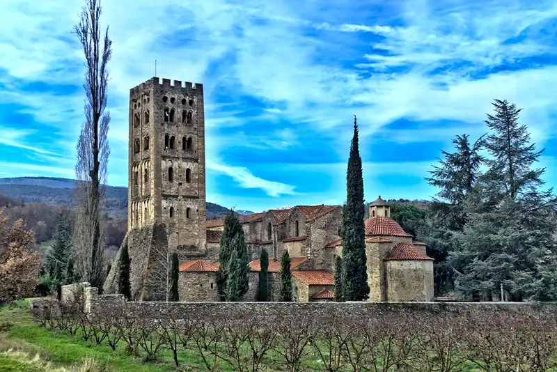 Tour de l'abbaye Saint-Michel de Cuixà