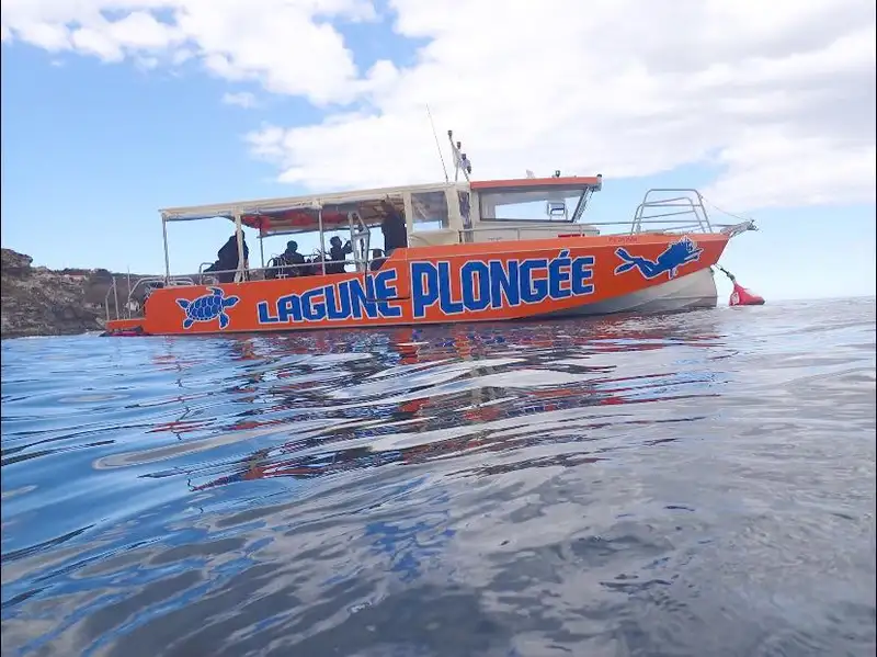 Lagune plongée